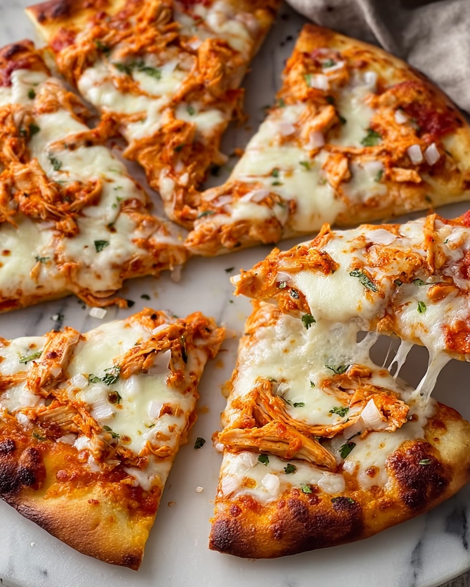 Buffalo Chicken Pizza Recipe - Recipe Image