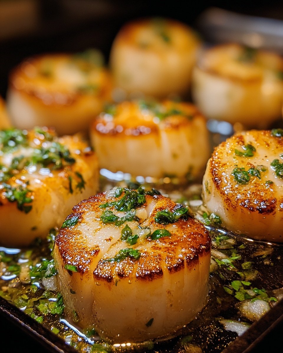 Garlic Butter Baked Scallops Recipe - Recipe Image