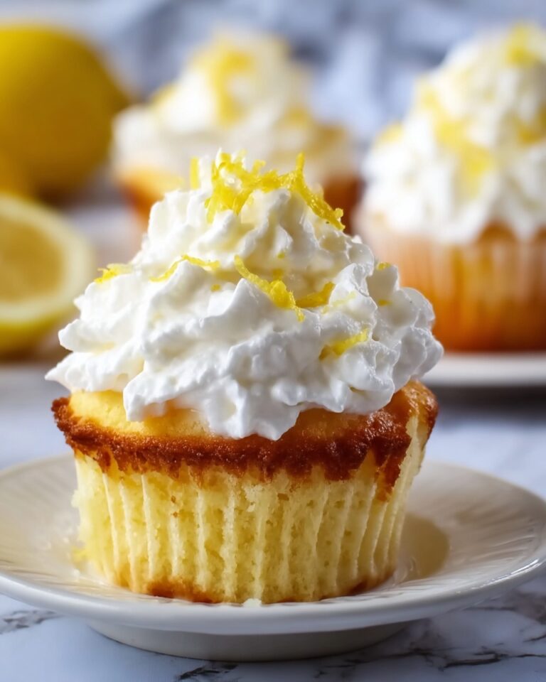 Lemon Muffins with Whipped Cream and Lemon Zest Recipe