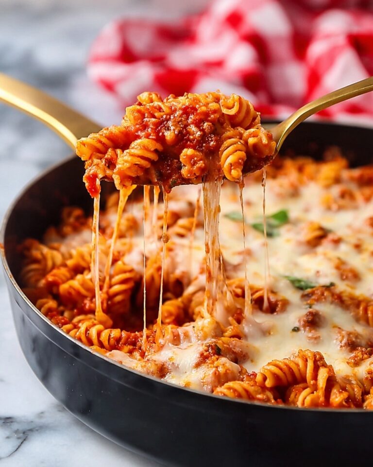 Chicken Parmesan Pasta Casserole Recipe