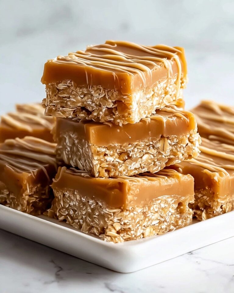 Peanut Butter Oatmeal Bars Recipe