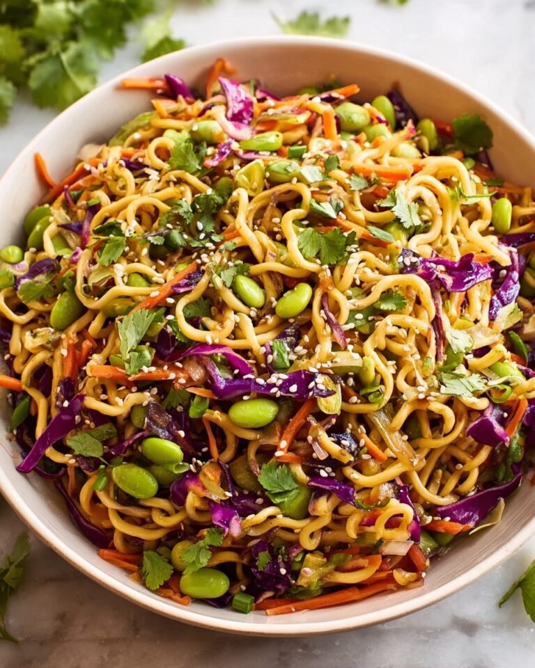 Crunchy Asian Ramen Noodle Salad Recipe