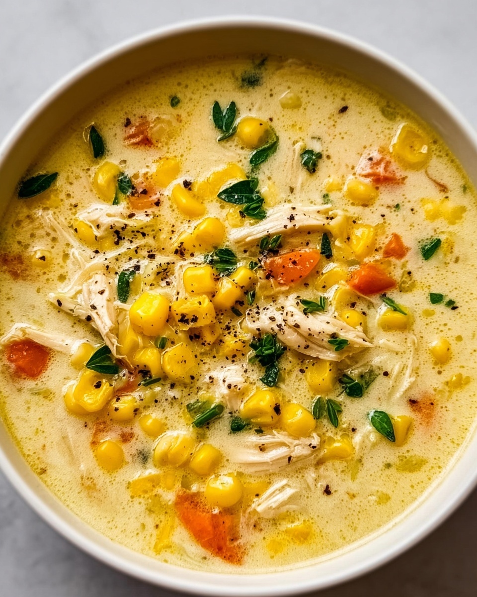 Crockpot Chicken Corn Chowder Recipe - Recipe Image