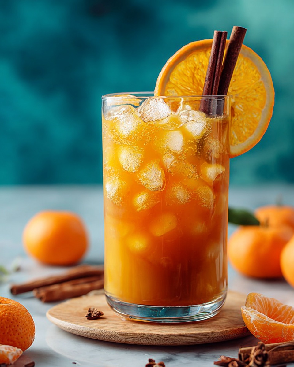 Orange Cinnamon Iced Tea Recipe - Recipe Image