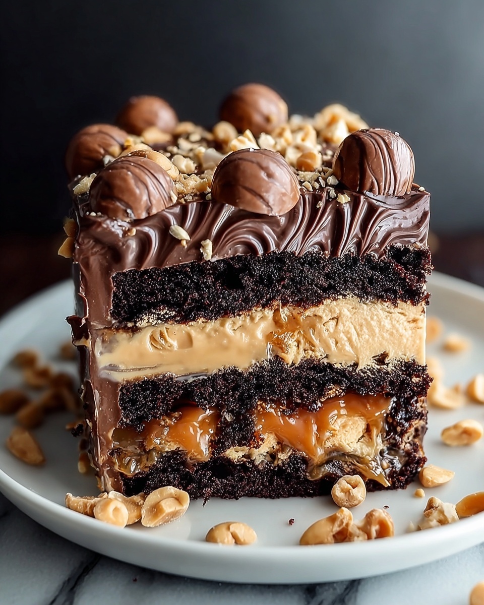 Peanut Butter Cup Dump Cake Recipe - Recipe Image