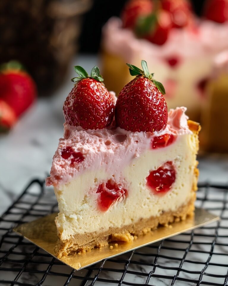 Strawberry Mousse Cake Recipe