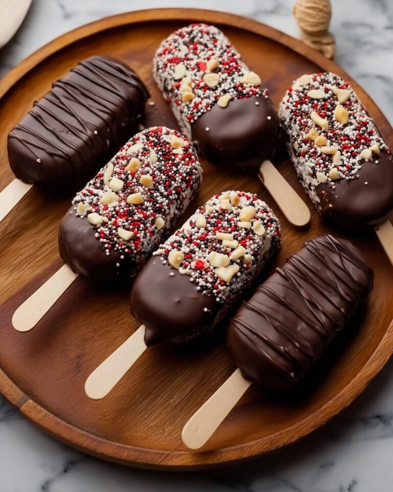 Frozen Chocolate Covered Bananas Recipe