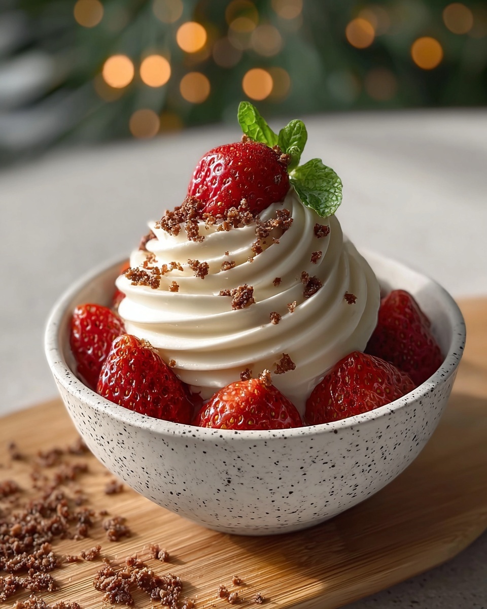 Strawberry Whipped Cream Recipe - Recipe Image