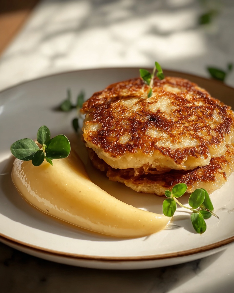 Crispy Potato Pancakes with Fresh Herbs Recipe - Recipe Image