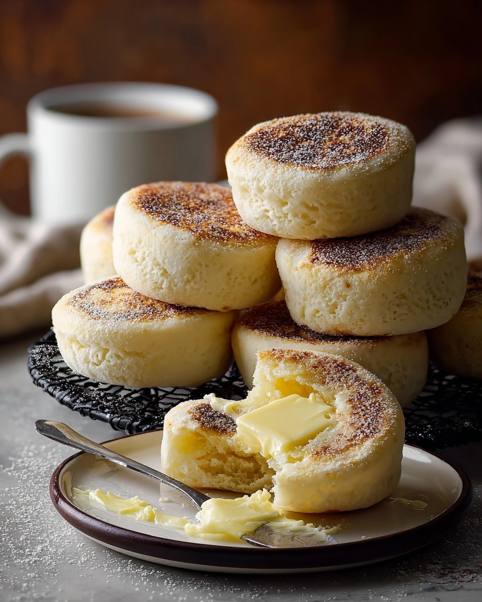 Homemade English Muffins Recipe - Recipe Image