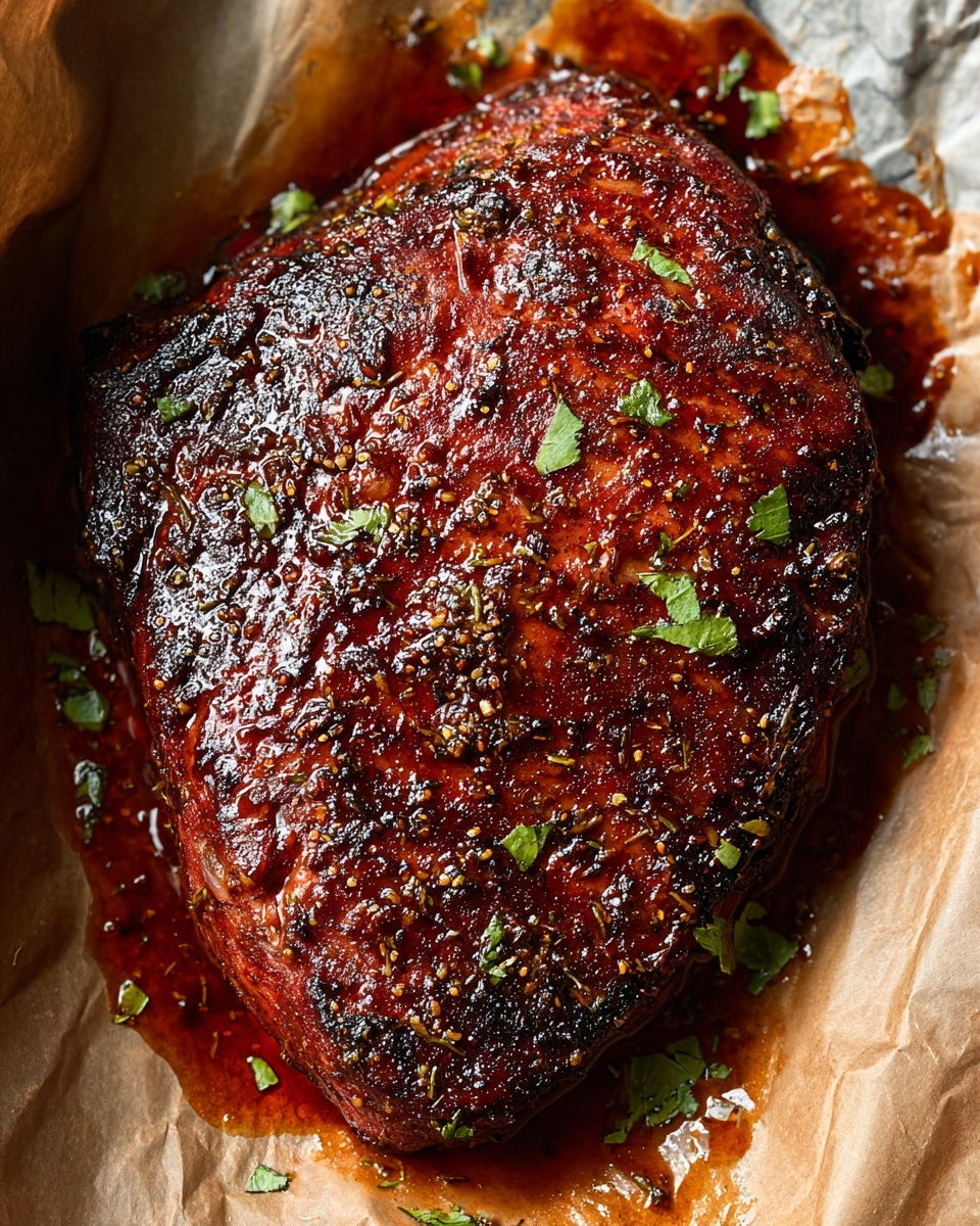 Smoked Pellet Grill Brisket Recipe - Recipe Image
