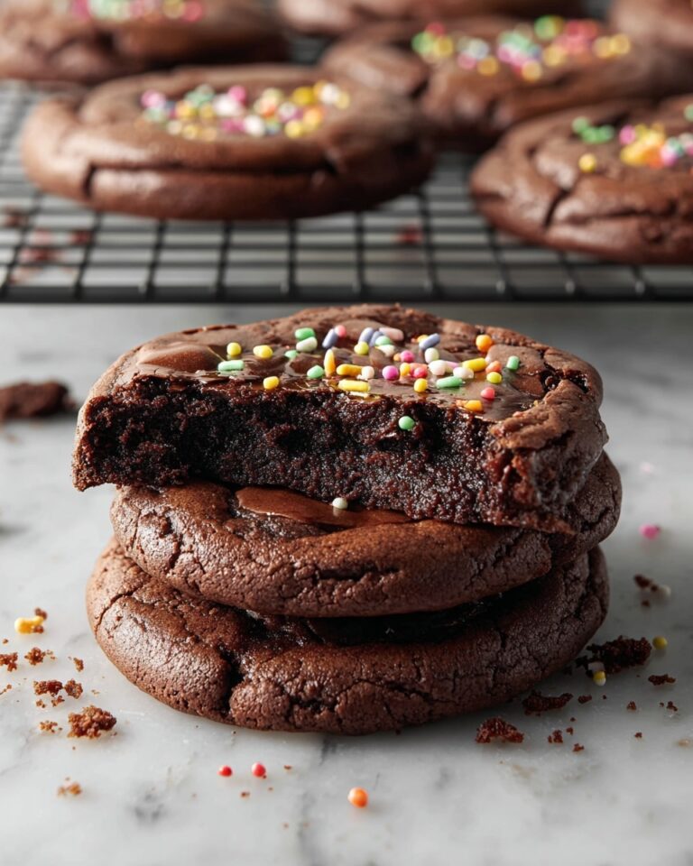 Fudgy Cosmic Brownie Cookies Recipe