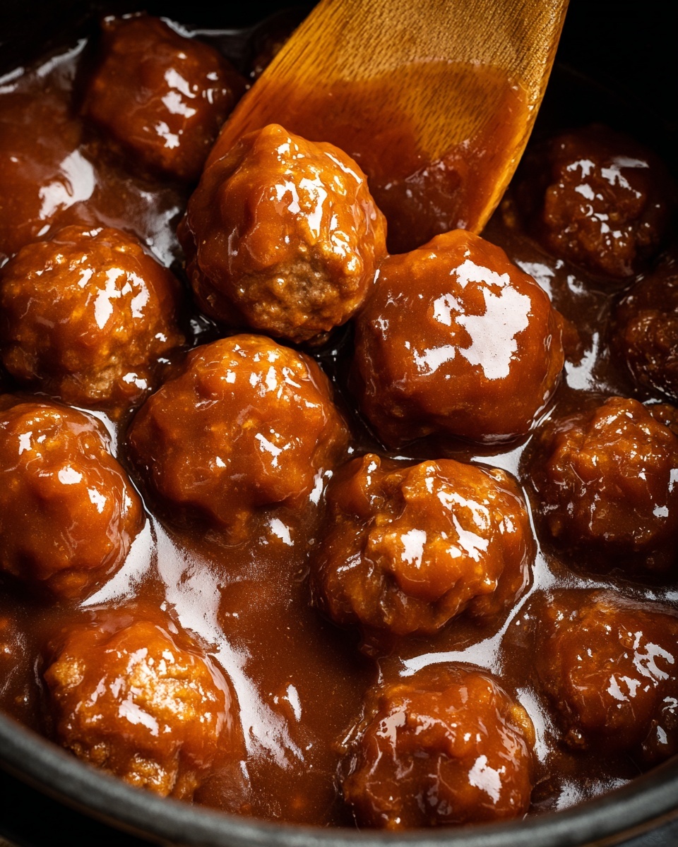Slow Cooker Salisbury Steak Meatballs Recipe - Recipe Image