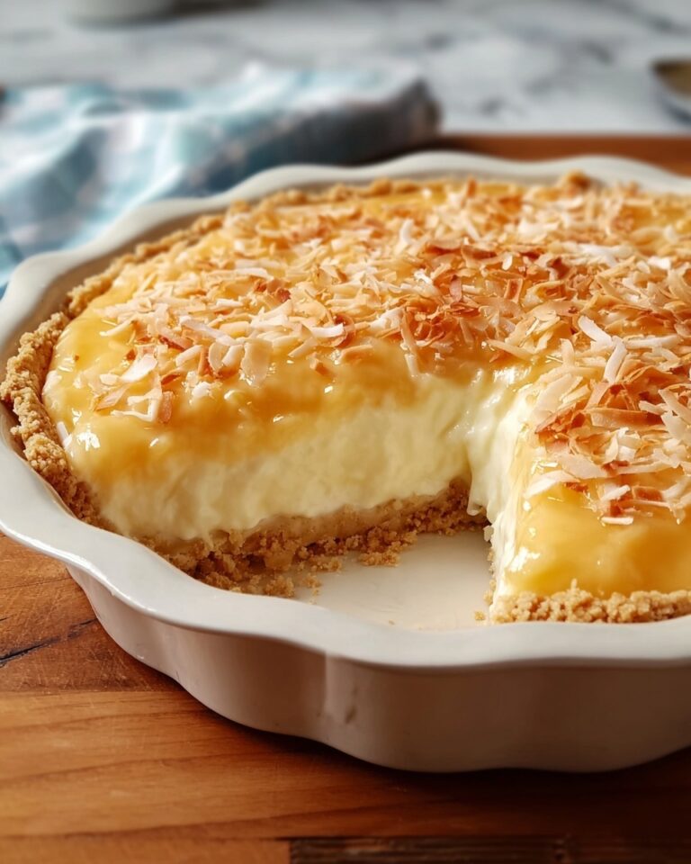 Coconut Custard Pie Recipe