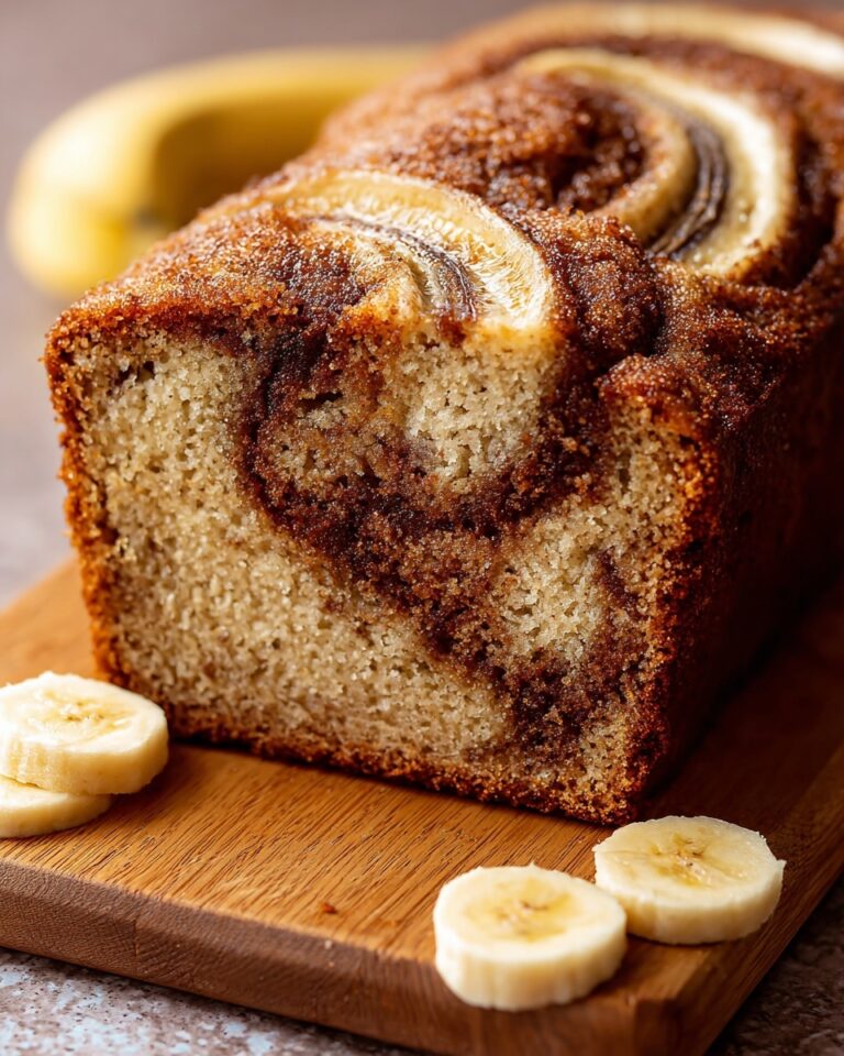 Flourless Cinnamon Swirl Banana Bread Recipe