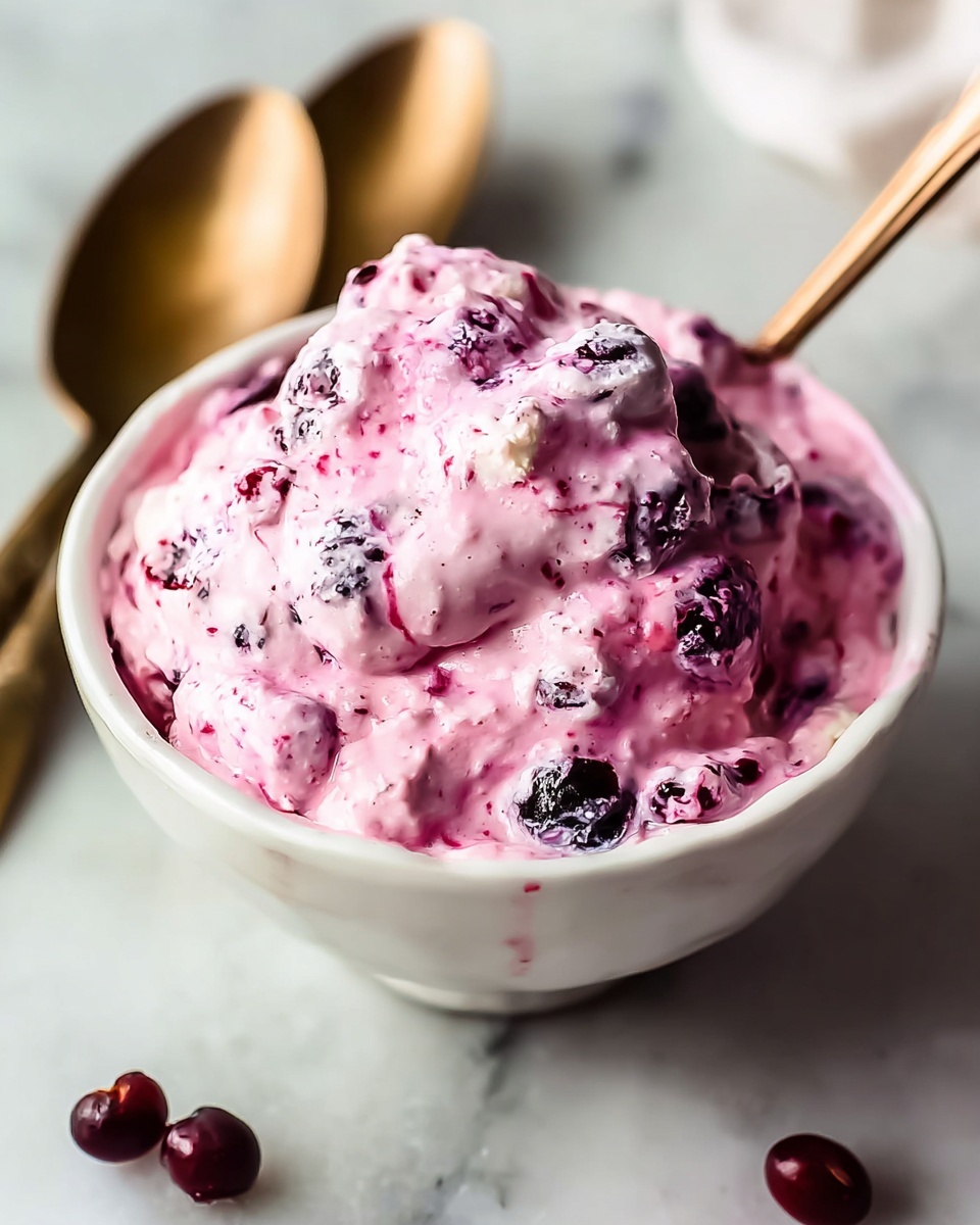 Cranberry Fluff Recipe - Recipe Image