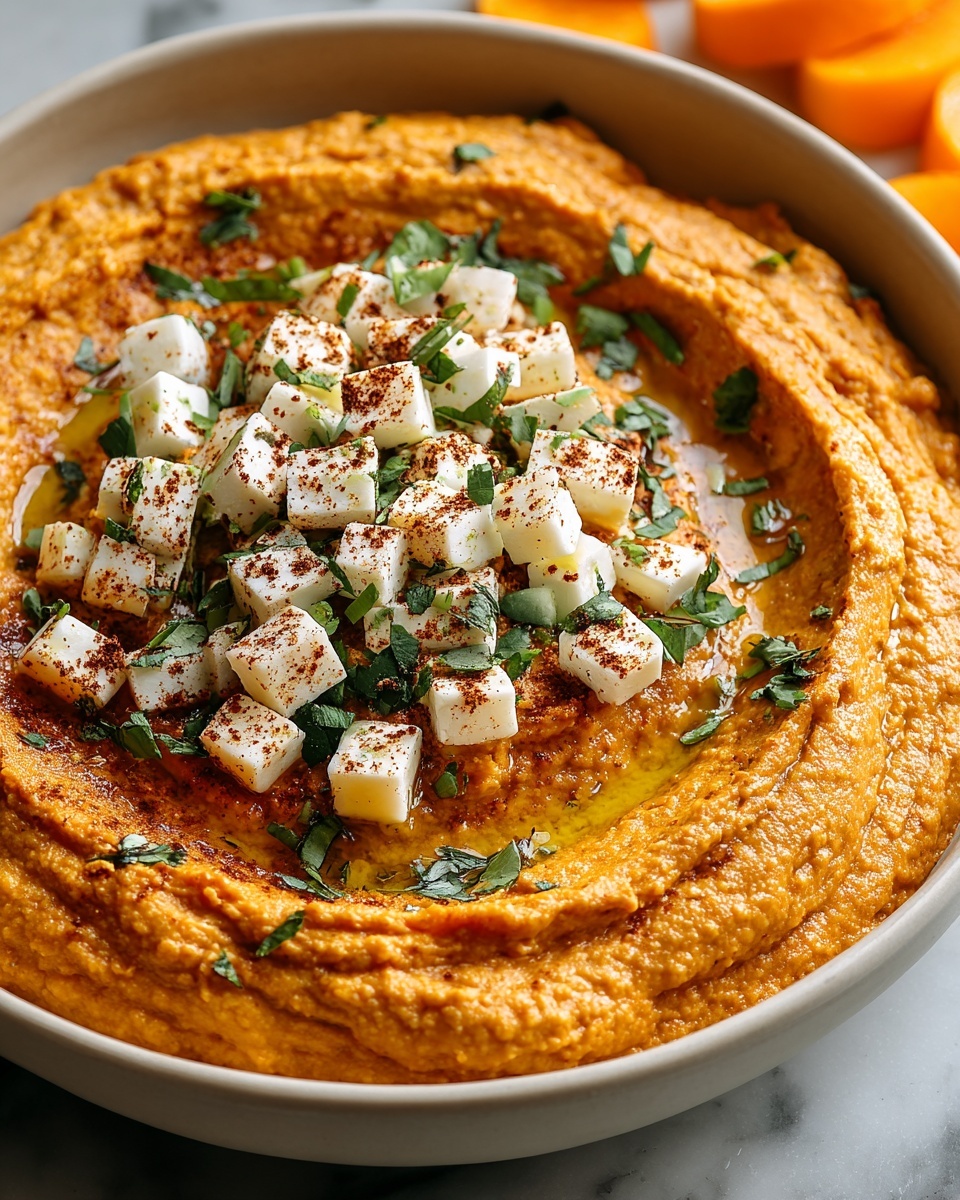 Roasted Garlic Tahini Carrot Dip Recipe - Recipe Image