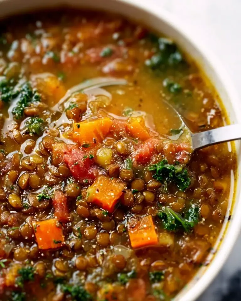 Lentil and Vegetable Soup Recipe