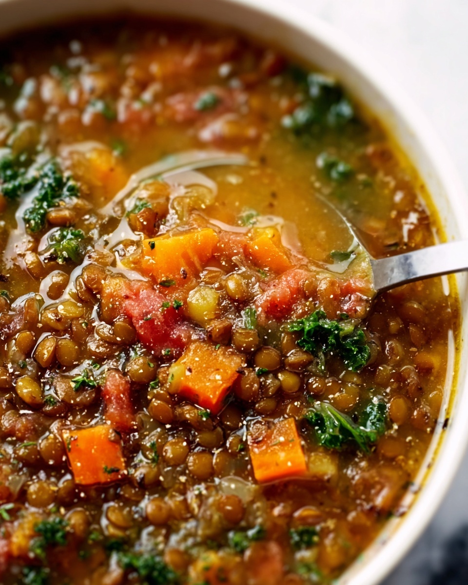 Lentil and Vegetable Soup Recipe - Recipe Image