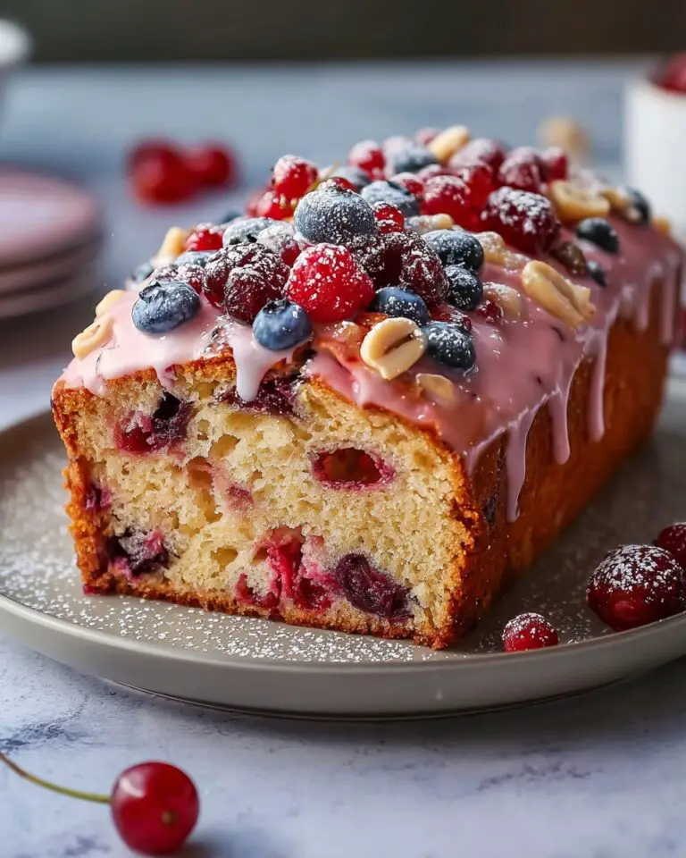 Bakewell Loaf Cake Recipe