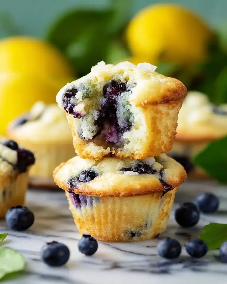 Lemon Blueberry Muffins Recipe