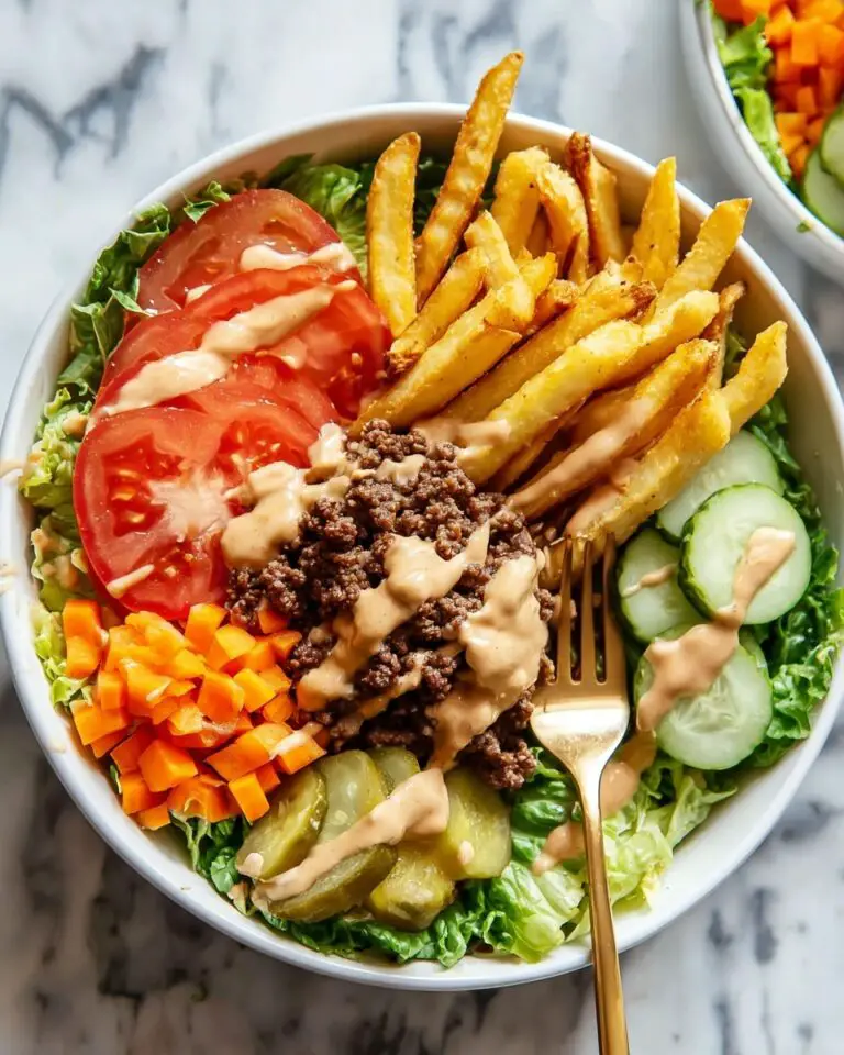 Beef Burger Bowl Recipe