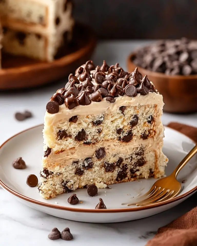 Chocolate Chip Cookie Cake Recipe