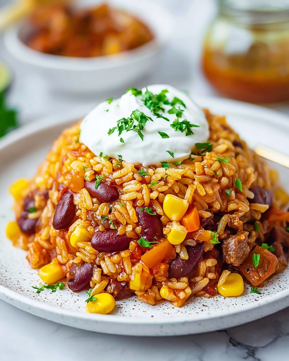 Mexican Rice Casserole Recipe - Recipe Image