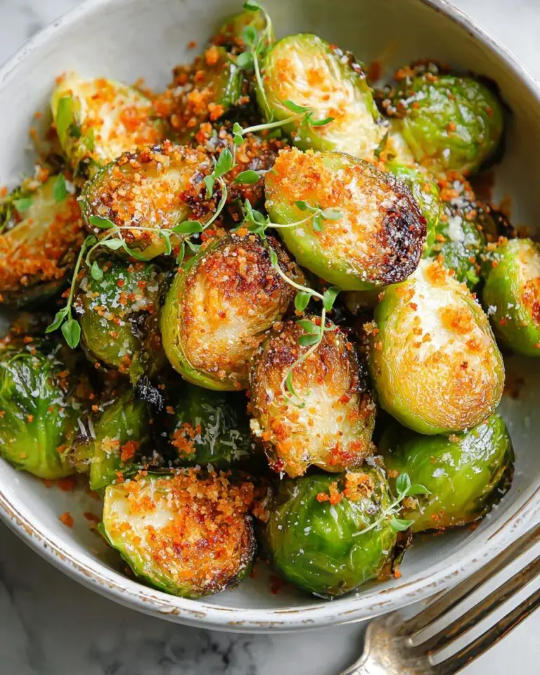 Garlic Parmesan Brussels Sprouts: A Delicious and Healthy Side Dish Recipe