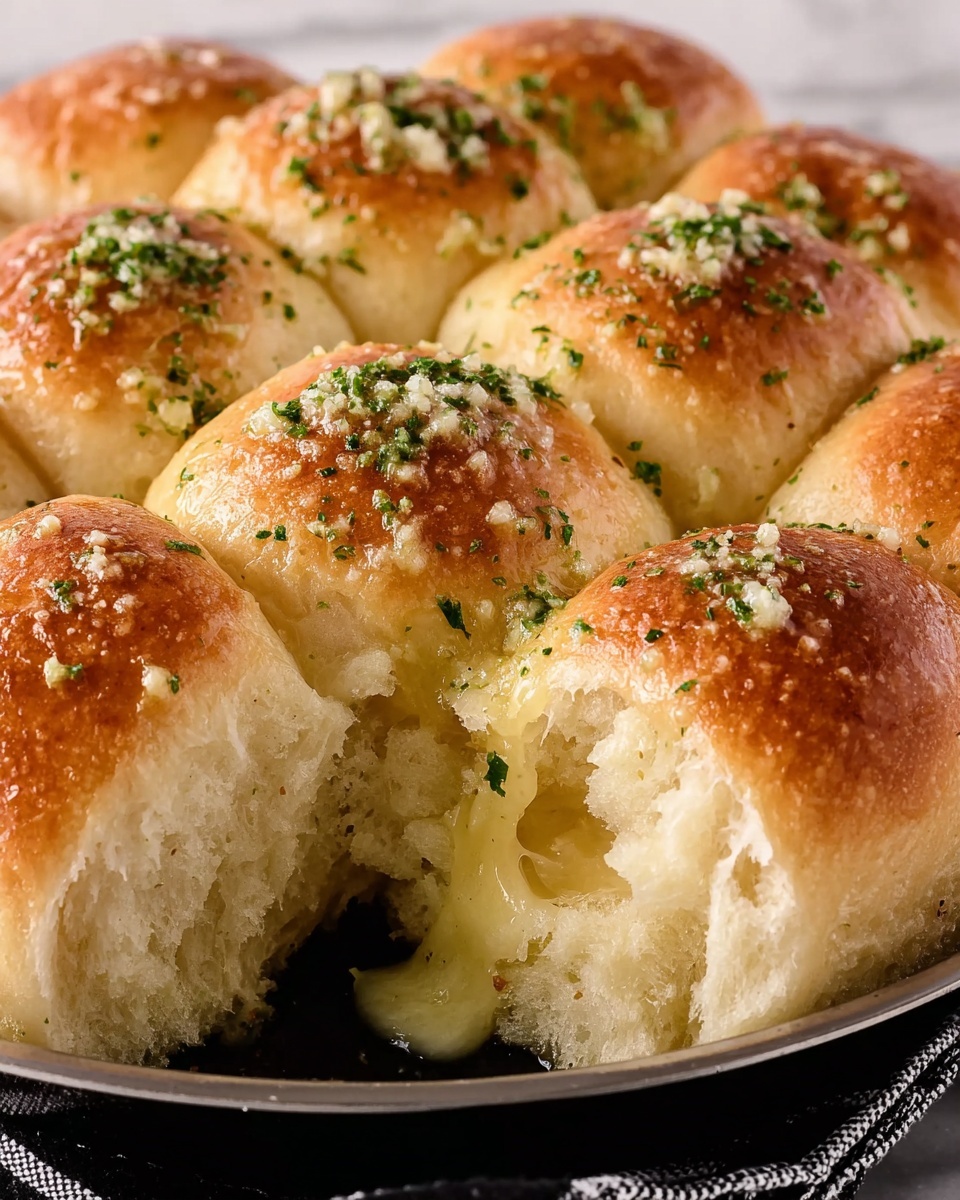 Garlic Butter Dinner Rolls Recipe - Recipe Image