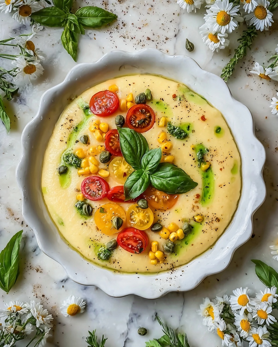 Summer Sweet Corn Gazpacho Recipe - Recipe Image