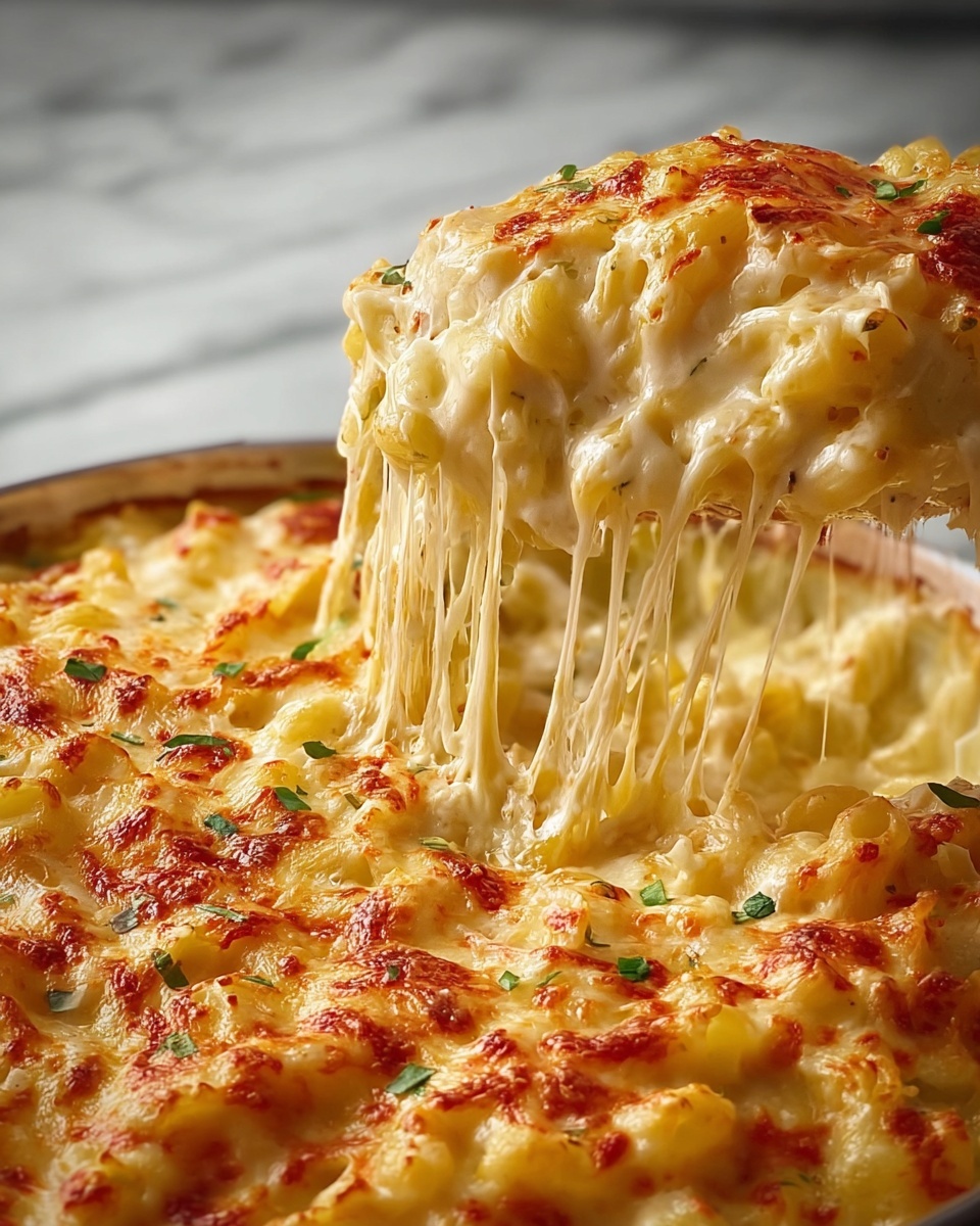 Five Cheese Baked Mac & Cheese Recipe - Recipe Image