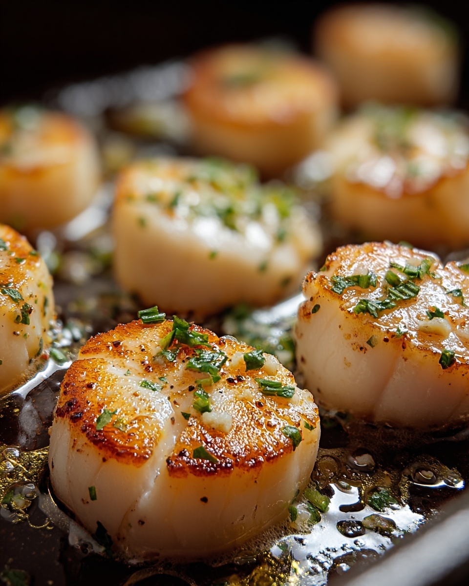 Garlic Butter Baked Scallops Recipe - Recipe Image