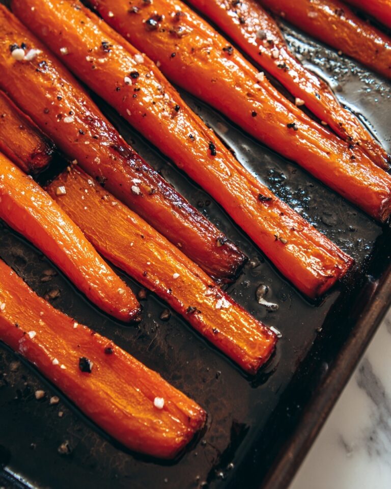 Honey Balsamic Roasted Carrots Recipe