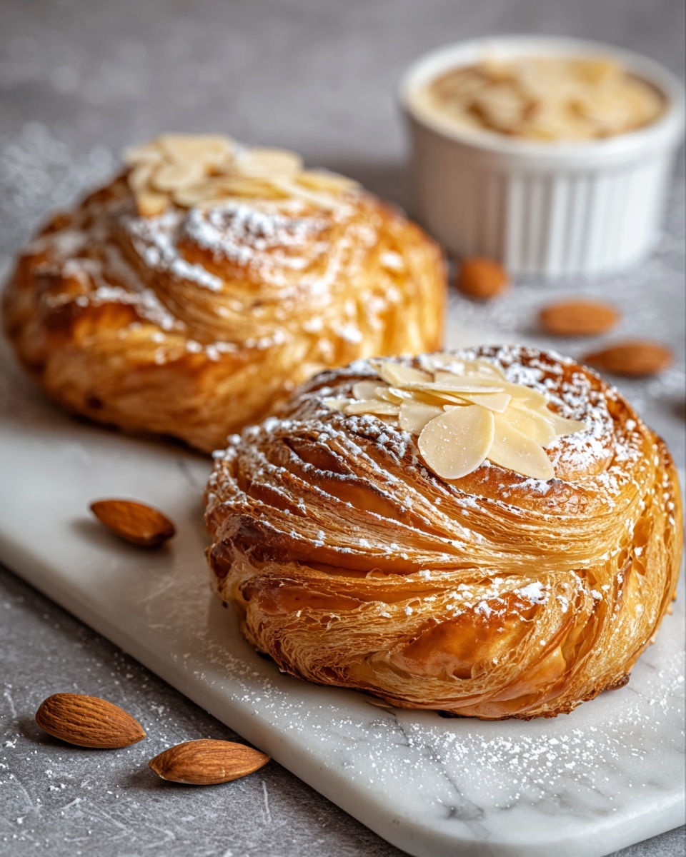 Almond Mascarpone Danish Pastries Recipe - Recipe Image