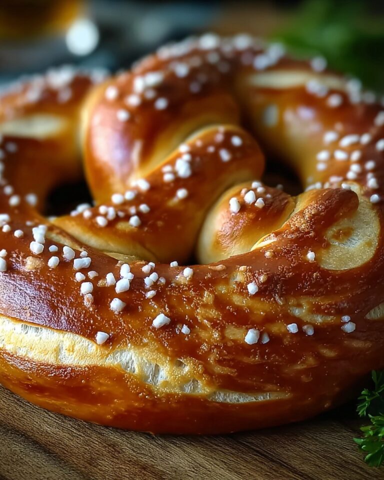 Homemade Soft Pretzels Recipe