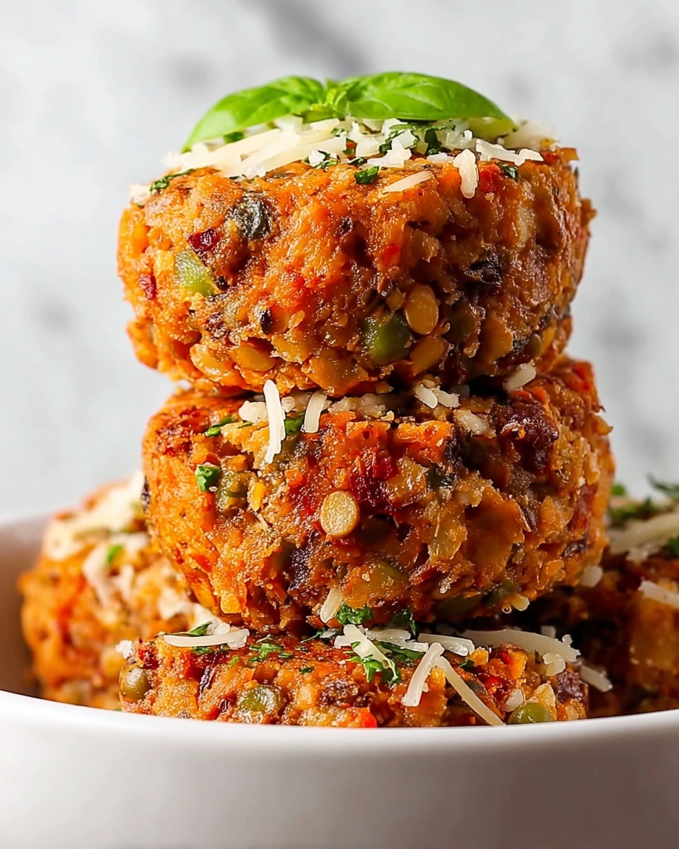 Easy Vegetarian Lentil Meatballs Recipe - Recipe Image