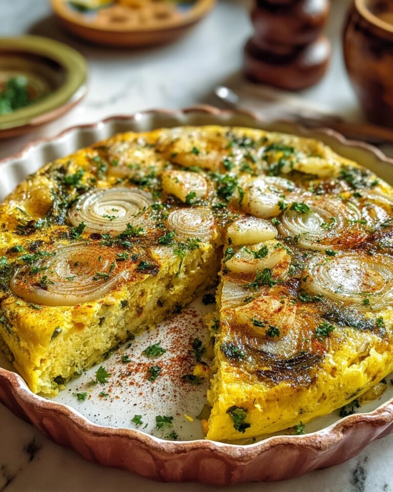 Egyptian Egg Casserole with Onions and Herbs (Egga) Recipe