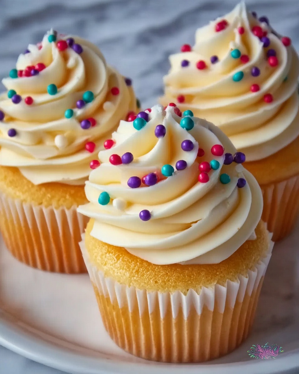 Homemade Vanilla Cupcakes Recipe - Recipe Image