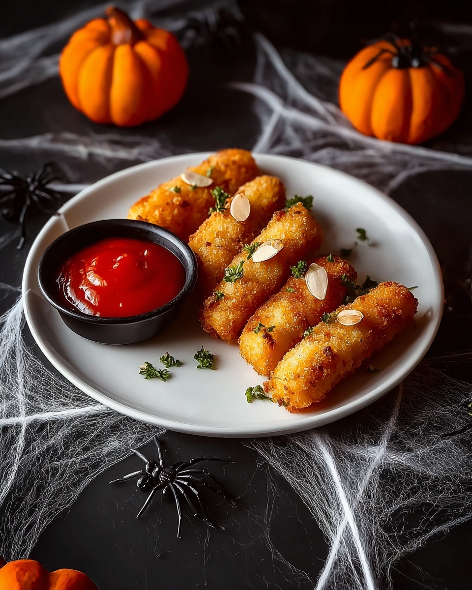 Air Fryer Witch Finger Chicken Tenders Recipe - Recipe Image