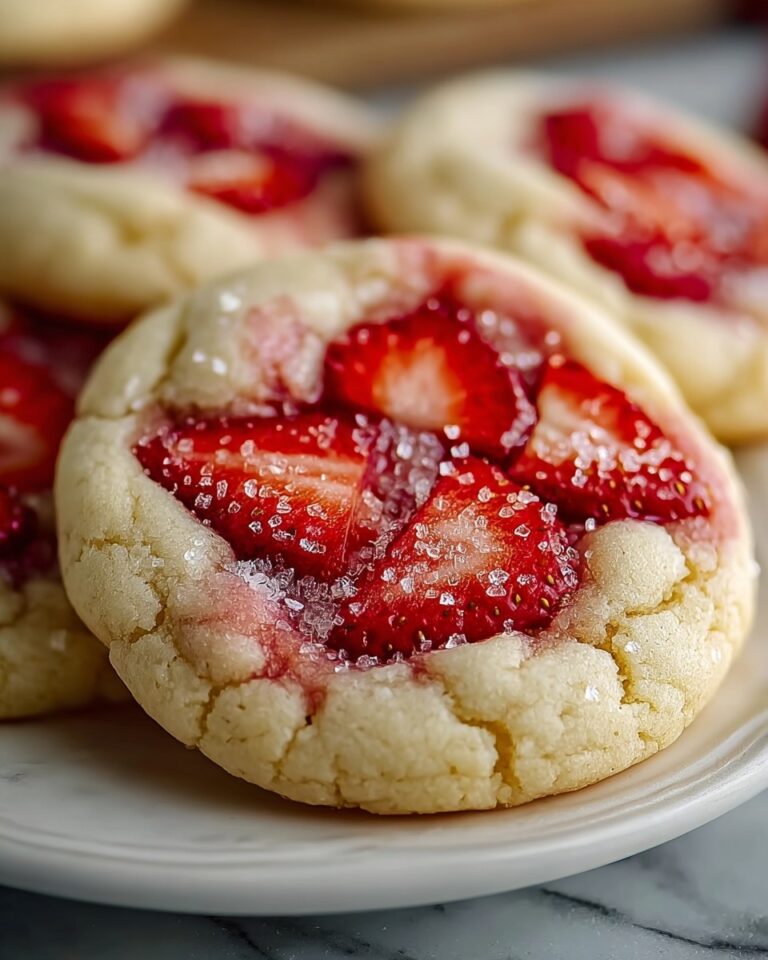 Double Strawberry Sugar Cookies Recipe