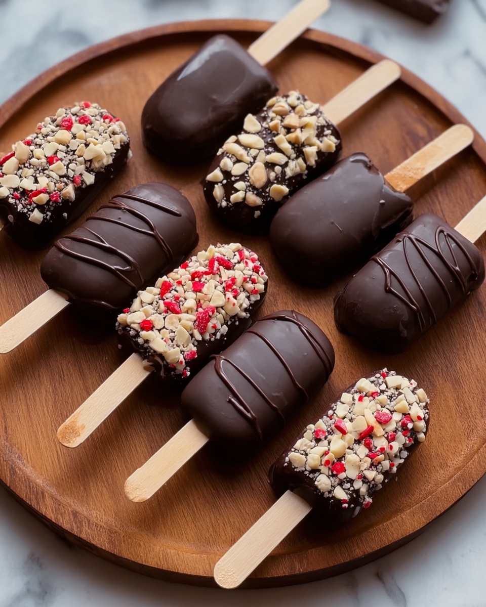 Frozen Chocolate Covered Bananas Recipe - Recipe Image