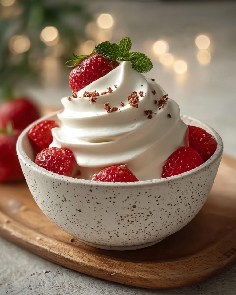 Strawberry Whipped Cream Recipe