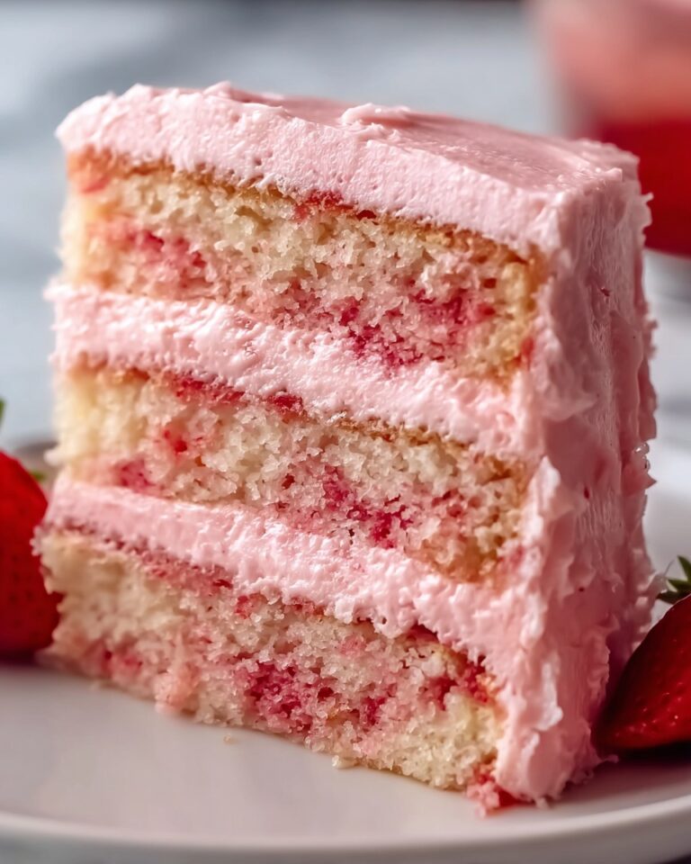 Strawberry Cake With Frosting Recipe