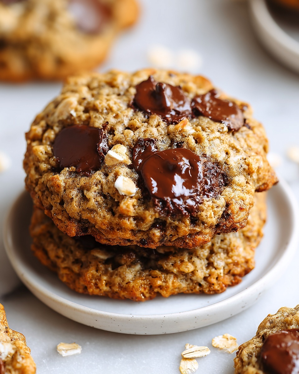 Brown Butter Oatmeal Chocolate Chip Cookies Recipe - Recipe Image