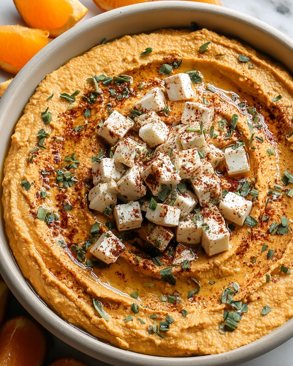 Roasted Garlic Tahini Carrot Dip Recipe - Recipe Image