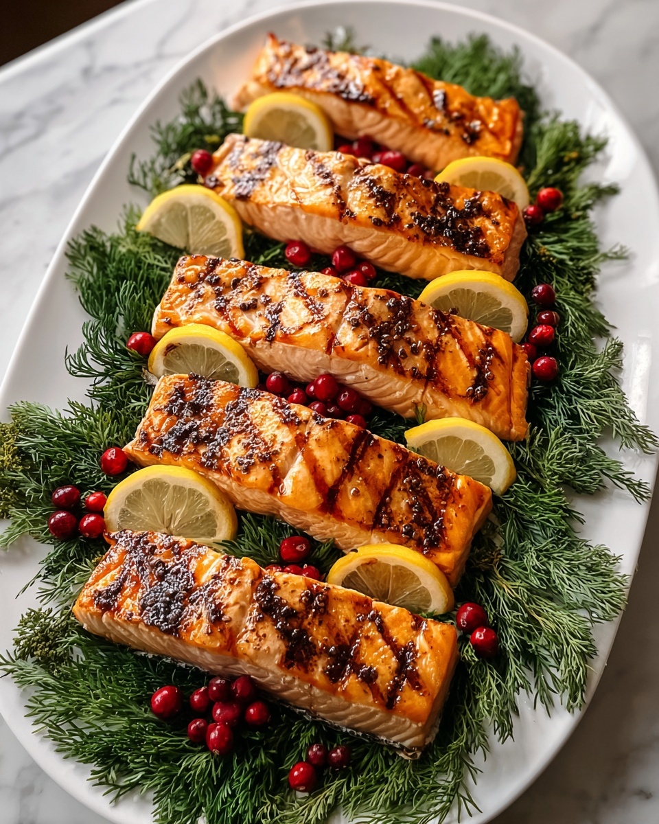 Christmas Salmon Recipe - Recipe Image