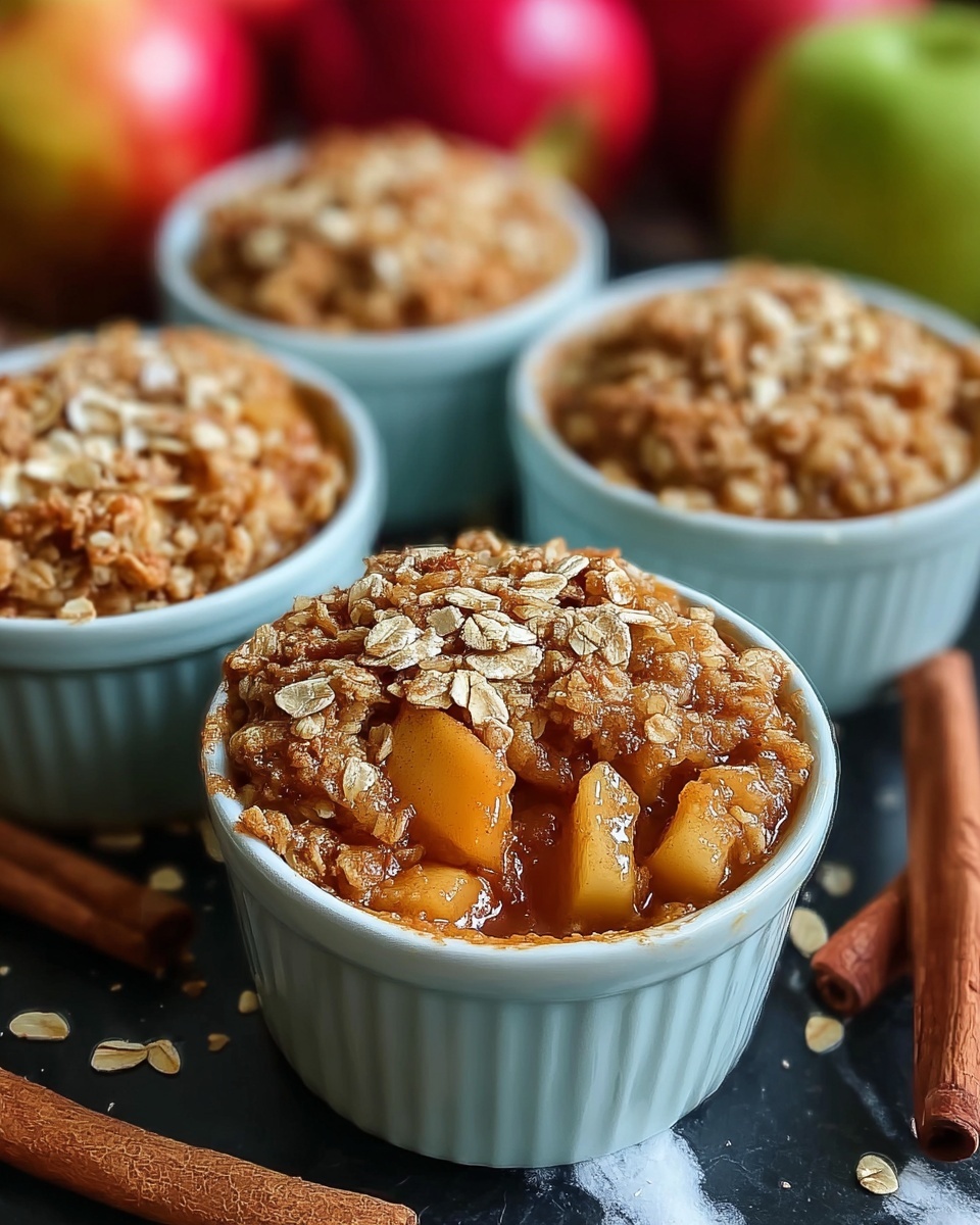 Baked Apple Cinnamon Oatmeal Cups Recipe - Recipe Image