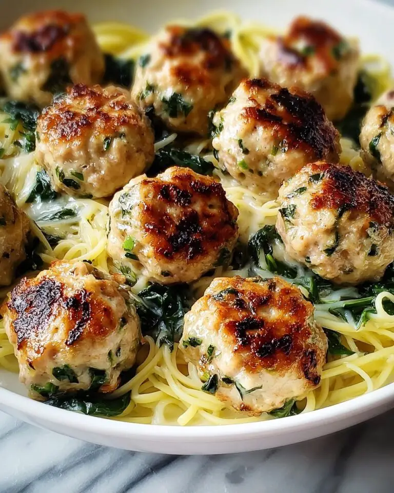 Chicken Ricotta Meatballs with Spinach – A Flavorful & Healthy Twist Recipe