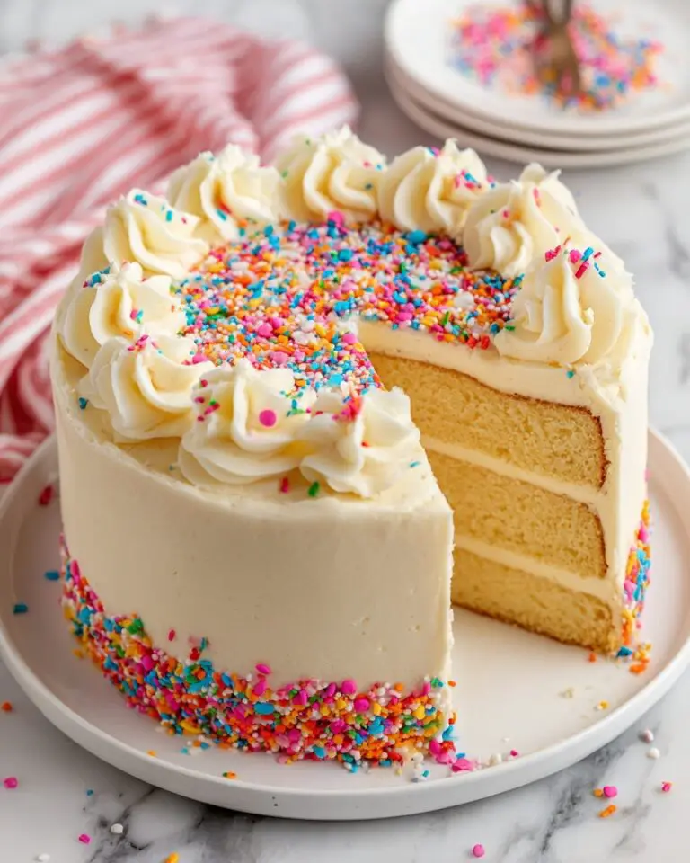Homemade Vanilla Cake Recipe